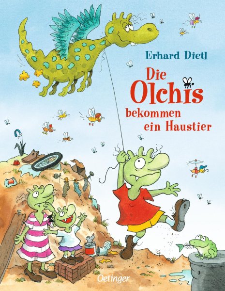 Buchcover: Die Olchis bekommen ein Haustier
