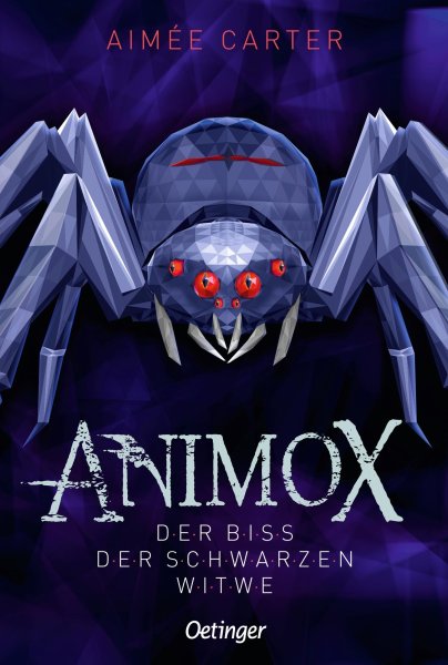 Buchcover: Animox 04. Der Biss der Schwarzen Witwe