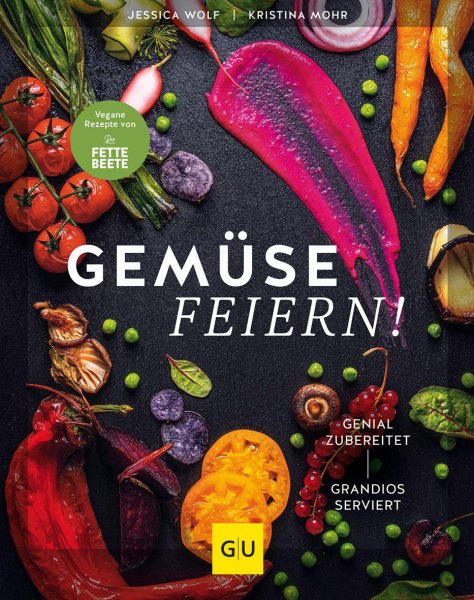 Buchcover: Gemüse feiern!