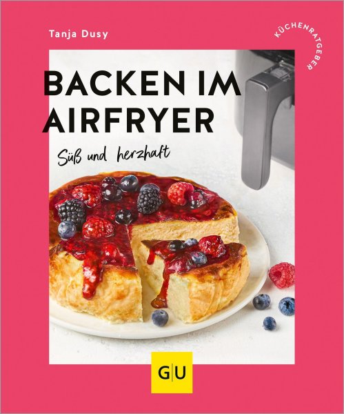 Buchcover: Backen im Airfryer