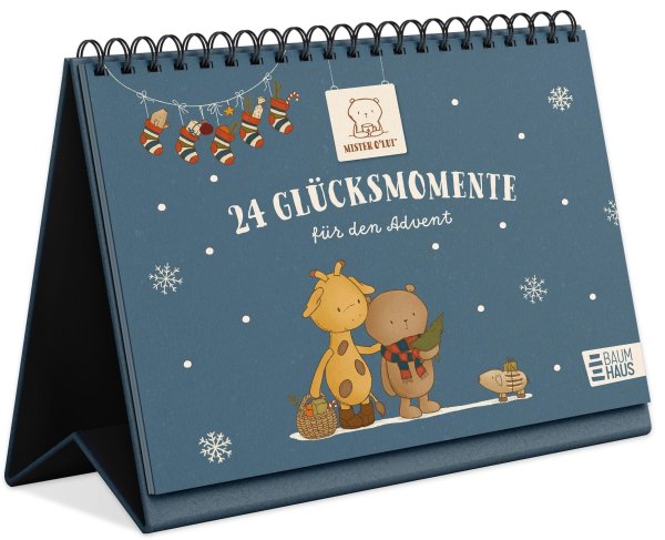 Buchcover: Mister OLui - 24 Glücksmomente für den Advent