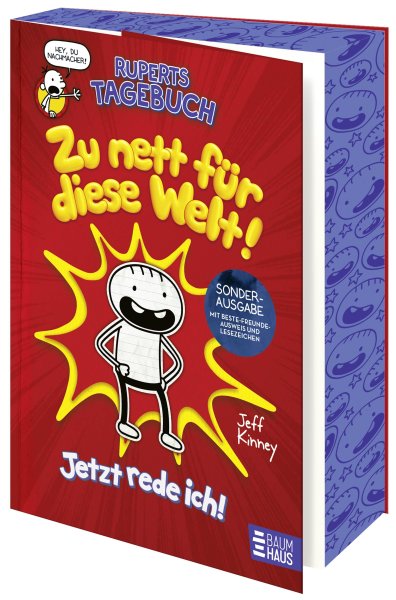 Buchcover: Ruperts Tagebuch - Zu nett für diese Welt! Jetzt rede ich!
