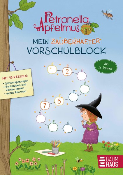 Buchcover: Petronella Apfelmus - Mein zauberhafter Vorschulblock