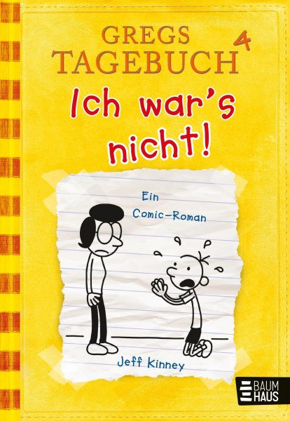Buchcover: Gregs Tagebuch 04. Ich wars nicht!