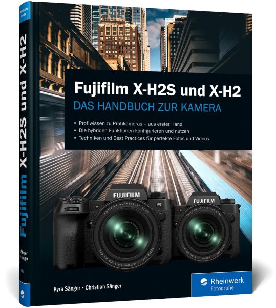 Buchcover: Fujifilm X-H2S und X-H2