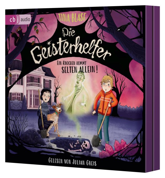 Buchcover: Die Geisterhelfer - Ein Knochen kommt selten allein