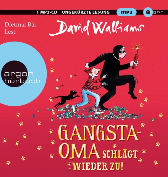 Buchcover: Gangsta-Oma schlägt wieder zu!