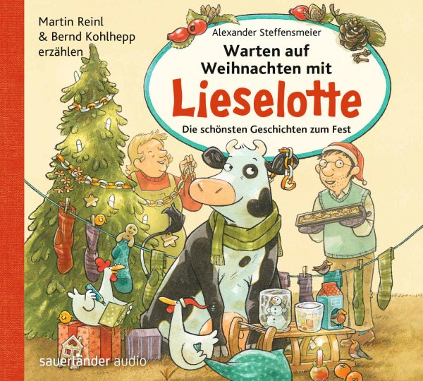 Buchcover: Warten auf Weihnachten mit Lieselotte