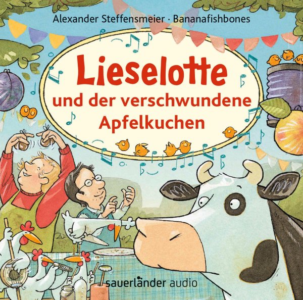 Buchcover: Lieselotte und der verschwundene Apfelkuchen