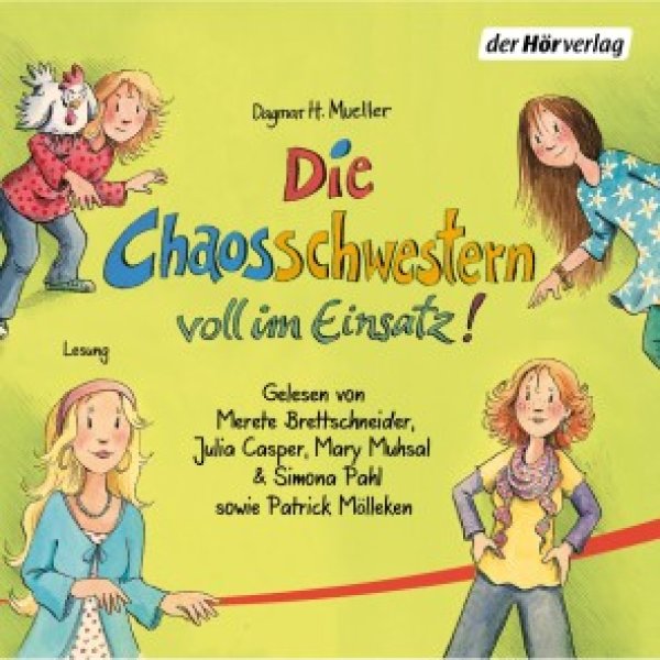 Buchcover: Die Chaosschwestern voll im Einsatz! Buchcover: Die Chaosschwestern voll im Einsatz!