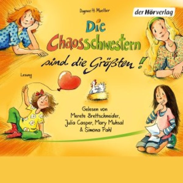 Buchcover: Die Chaosschwestern sind die Größten! Buchcover: Die Chaosschwestern sind die Größten!