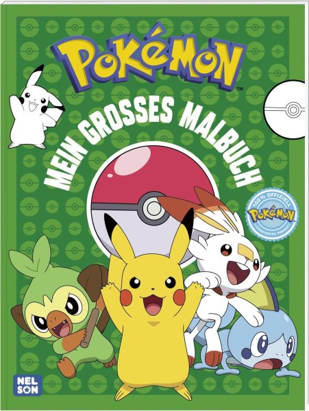 Buchcover: Pokémon Activity-Buch: Mein großes Malbuch