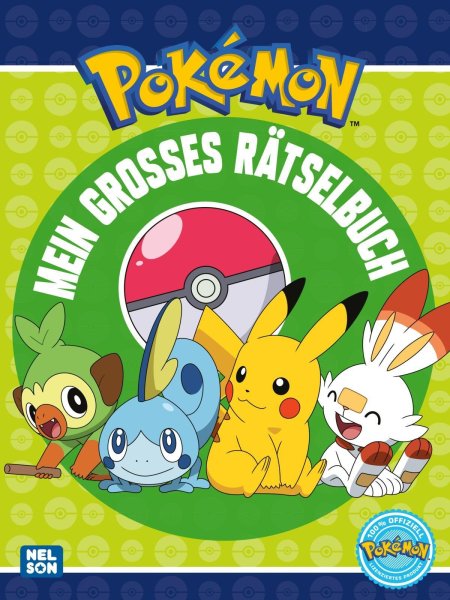 Buchcover: Pokémon Activity-Buch: Mein großes Rätselbuch