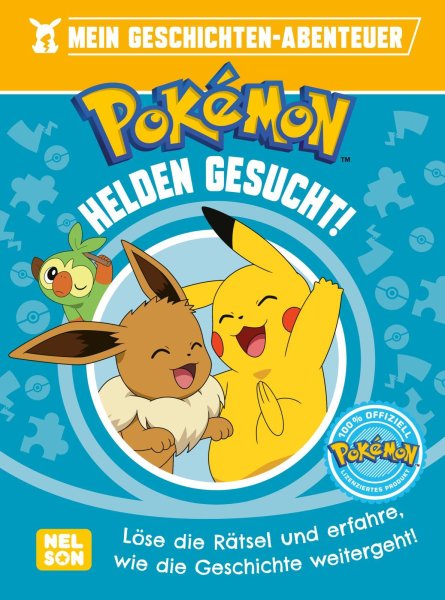 Buchcover: Pokémon Lesebuch: Mein Geschichten-Abenteuer: Helden gesucht! Buchcover: Pokémon Lesebuch: Mein Geschichten-Abenteuer: Helden gesucht!