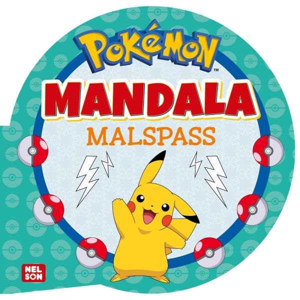 Buchcover: Pokémon Activity-Buch: Mandala-Malspaß