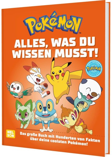 Buchcover: Pokémon Handbuch: Pokémon: Alles, was du wissen musst