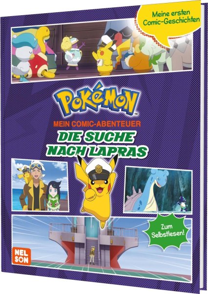 Buchcover: Pokémon Comic: Die Suche nach Lapras