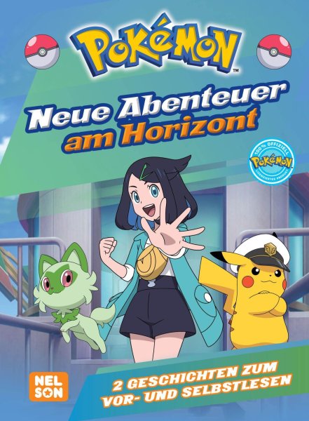 Buchcover: Pokémon Lesebuch: Neue Abenteuer am Horizont