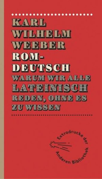 Buchcover: Romdeutsch