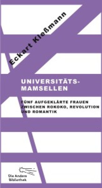 Buchcover: Universitätsmamsellen Buchcover: Universitätsmamsellen