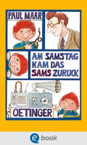 Buchcover: Das Sams 2. Am Samstag kam das Sams zurück Buchcover: Das Sams 2. Am Samstag kam das Sams zurück