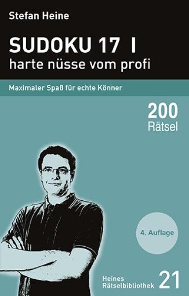 Buchcover: Sudoku 17 - harte nüsse vom profi