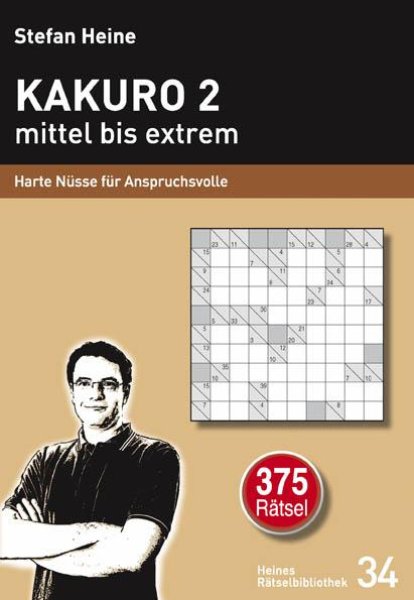 Buchcover: Kakuro 2 mittel bis extrem