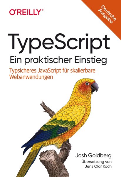 Buchcover: TypeScript - Ein praktischer Einstieg
