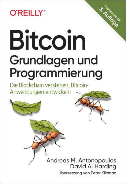 Buchcover: Bitcoin - Grundlagen und Programmierung