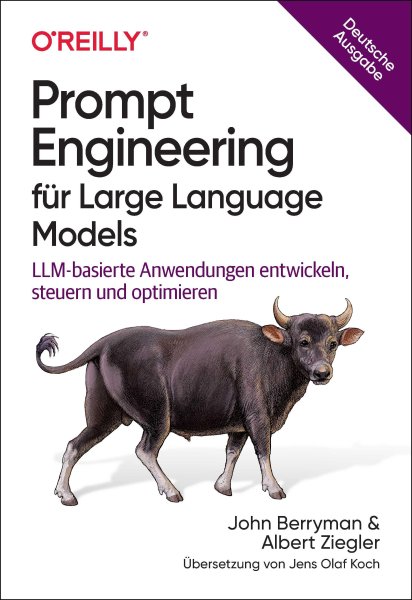 Buchcover: Prompt Engineering für Large Language Models