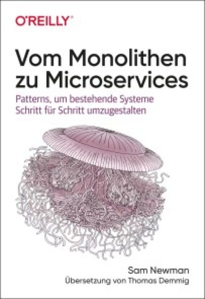 Buchcover: Vom Monolithen zu Microservices