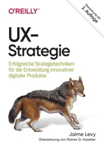 Buchcover: UX-Strategie