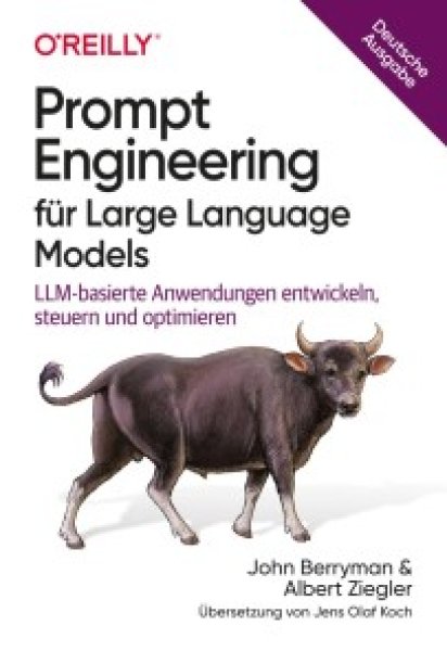 Buchcover: Prompt Engineering für Large Language Models