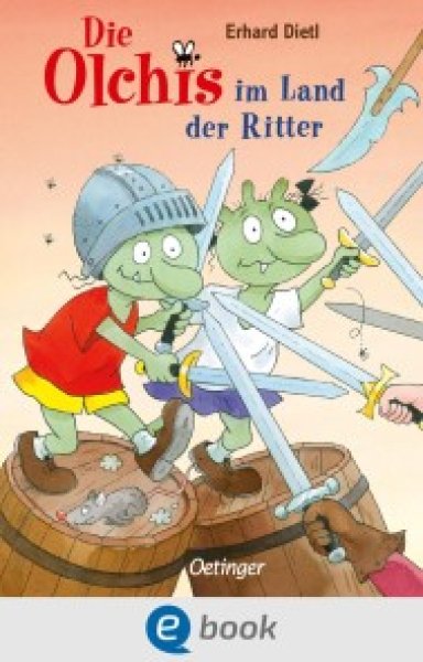 Buchcover: Die Olchis im Land der Ritter