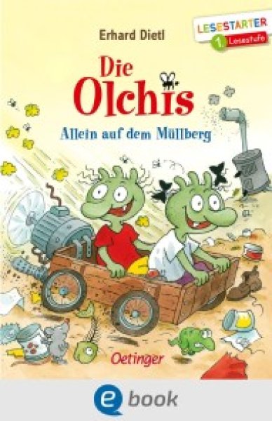 Buchcover: Die Olchis. Allein auf dem Müllberg