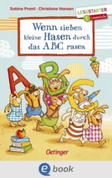 Buchcover: Wenn sieben kleine Hasen durch das ABC rasen Buchcover: Wenn sieben kleine Hasen durch das ABC rasen