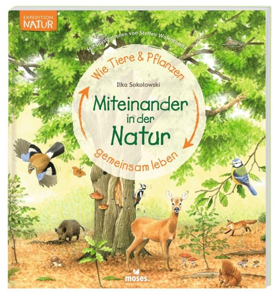 Buchcover: Miteinander in der Natur