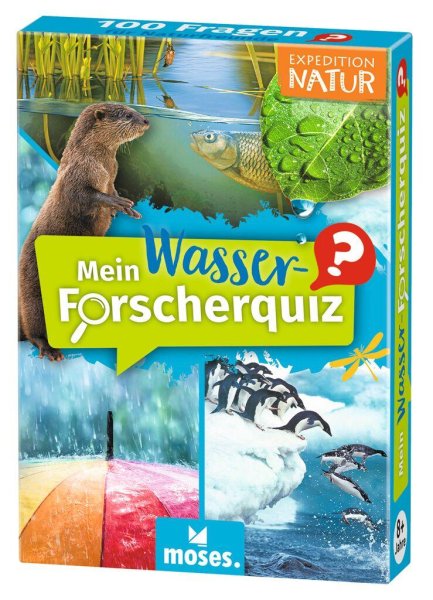 Buchcover: Expedition Natur Mein Wasser-Forscherquiz Buchcover: Expedition Natur Mein Wasser-Forscherquiz