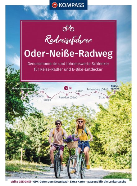 Buchcover: KOMPASS Radreiseführer Oder-Neiße Radweg Buchcover: KOMPASS Radreiseführer Oder-Neiße Radweg