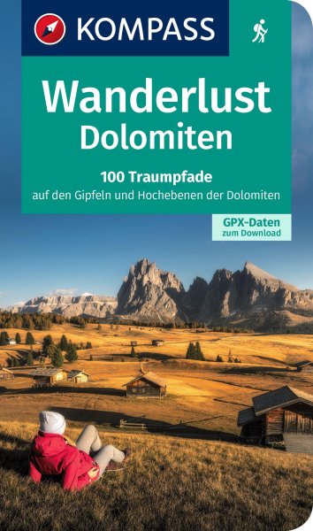 Buchcover: KOMPASS Wanderlust Dolomiten
