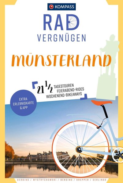 Buchcover: KOMPASS Radvergnügen Münsterland Buchcover: KOMPASS Radvergnügen Münsterland