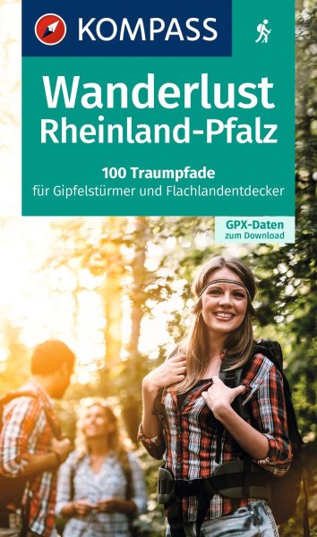 Buchcover: KOMPASS Wanderlust Rheinland Pfalz