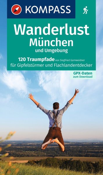 Buchcover: KOMPASS Wanderlust München und Umgebung