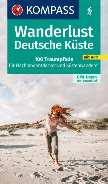 Buchcover: KOMPASS Wanderlust Deutsche Küste