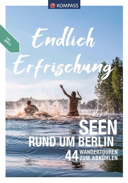 Buchcover: KOMPASS Endlich Erfrischung - Seen rund um Berlin