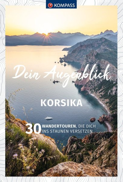 Buchcover: KOMPASS Dein Augenblick Korsika