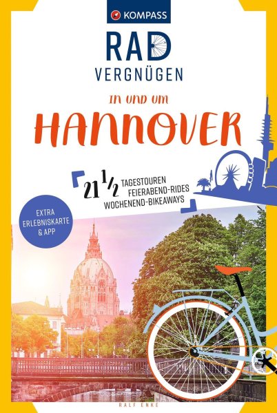 Buchcover: KOMPASS Radvergnügen in und um Hannover Buchcover: KOMPASS Radvergnügen in und um Hannover
