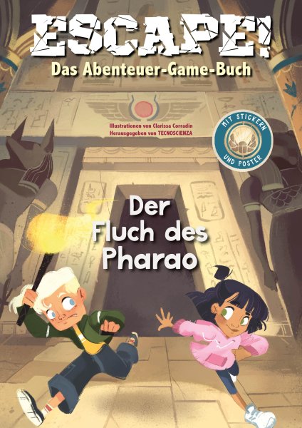 Buchcover: Escape! Das Abenteuer-Game-Buch: Der Fluch des Pharao