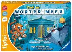 Buchcover: Ravensburger tiptoi 00103 Tief im Wörter-Meer, Spiel für Kinder von 5-7 Jahren, für 1-4 Spieler