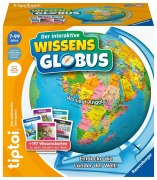 Buchcover: tiptoi Spiel 00107 - Der interaktive Wissens-Globus - Lern-Globus für Kinder ab 7 Jahren, lehrreicher Globus für Jungen und Mädchen, fü ...